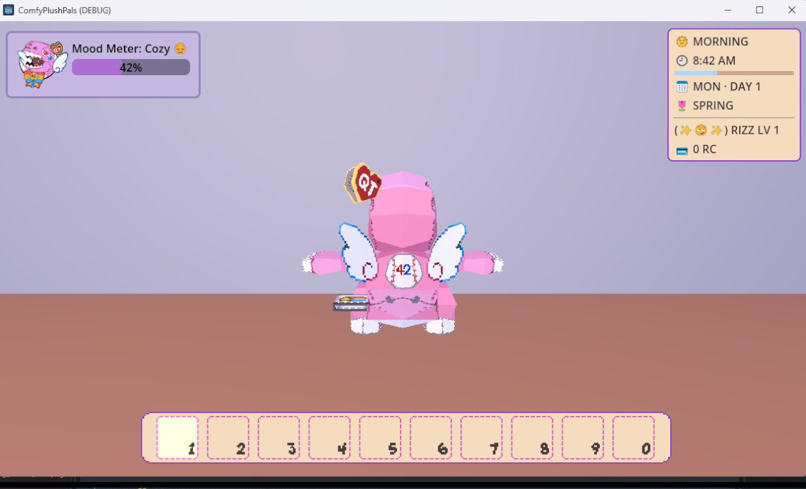 Plushies in care home